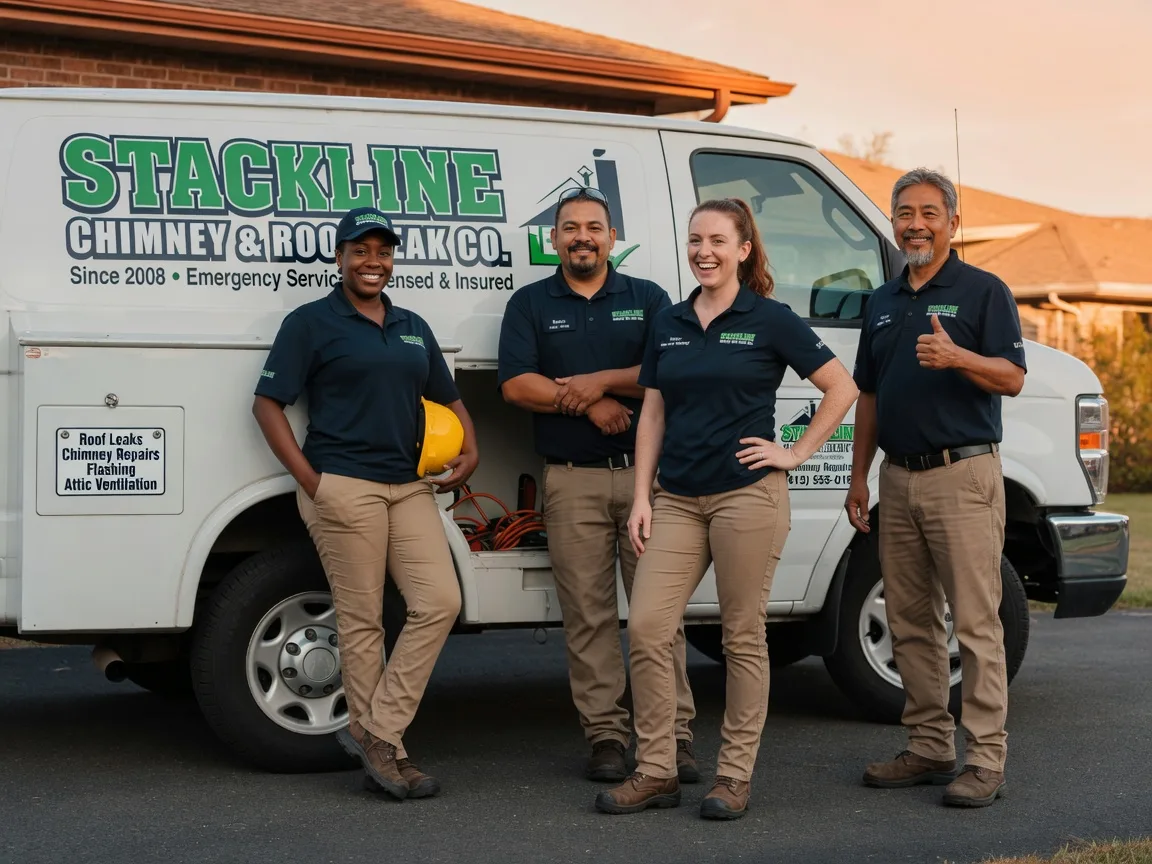 Chimney flashing repair company in Pembroke, NC